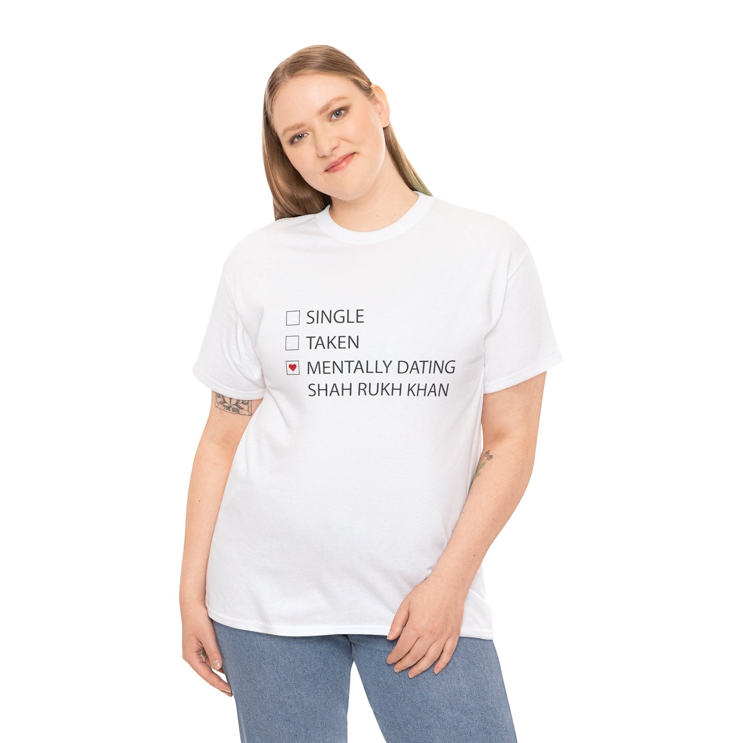 "Mentally Dating SRK" T-Shirt – For the Ultimate Bollywood Fangirl!