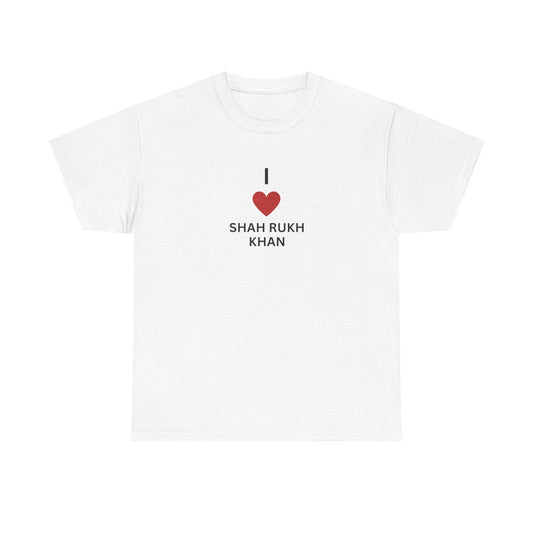 "I LOVE SRK" – The Ultimate Bollywood Fangirl Tee